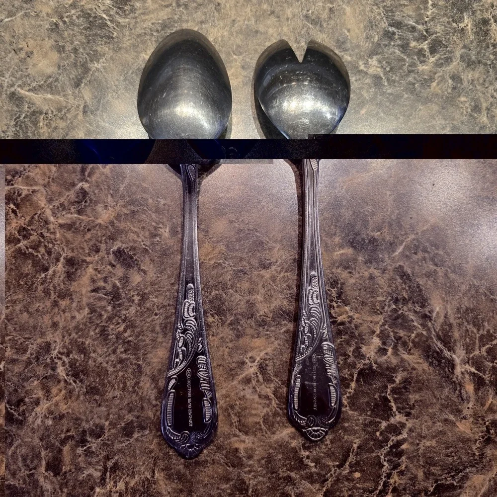 Rostfrei salad spoon